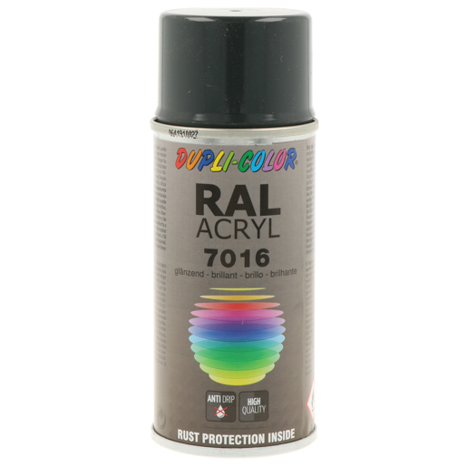 Dupli Color RAL-Acryl-Spray glz 150 ml 626814 RAL 7016 anthrazitgrau